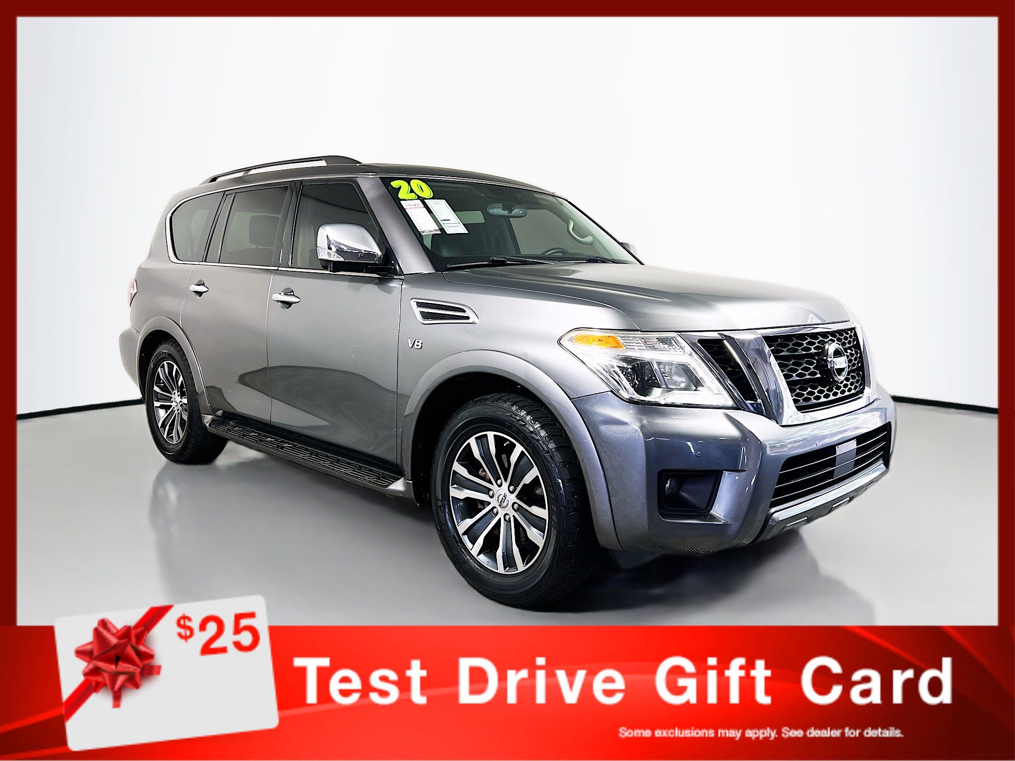 Used 2020 Nissan Armada SL w/ Premium Package RWD image 1