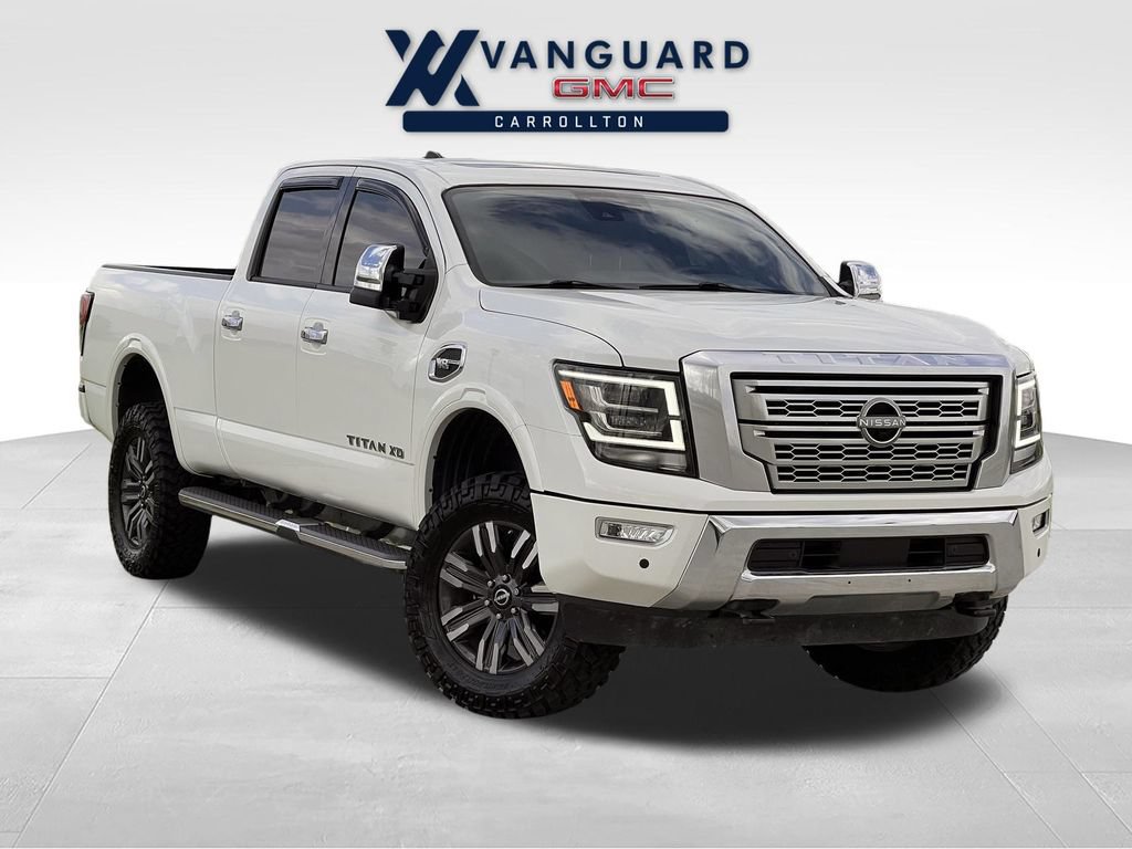 Used 2023 Nissan Titan Platinum Reserve w/ Moonroof Package AWD/4WD 360° Tour