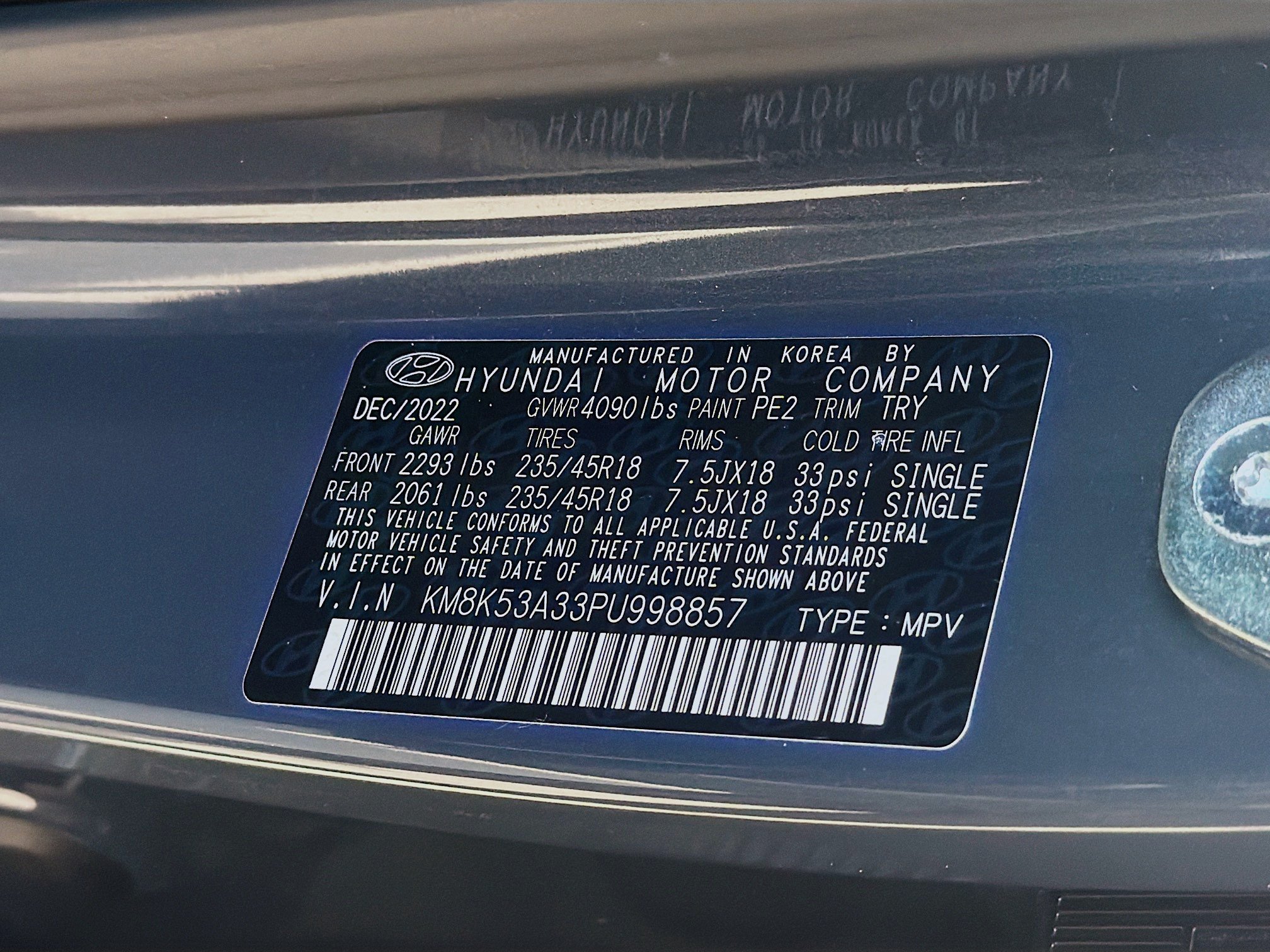 Used 2023 Hyundai Kona Limited w/ Cargo Package FWD image 35