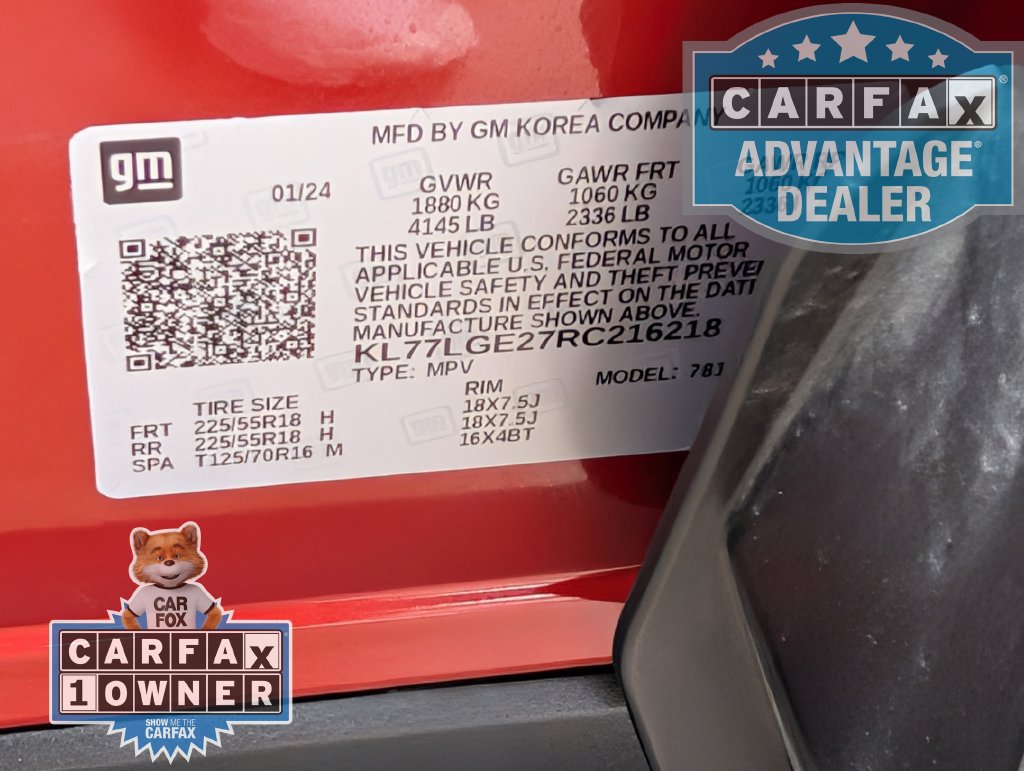 Used 2024 Chevrolet Trax RS w/ Driver Confidence Package FWD image 34