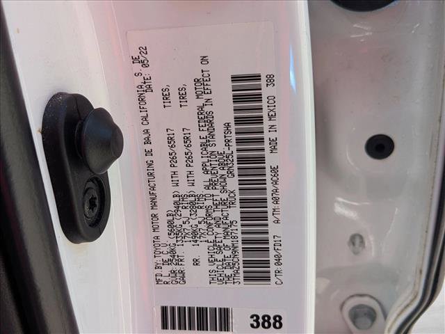 Used 2022 Toyota Tacoma TRD Sport w/ Technology Package RWD image 23