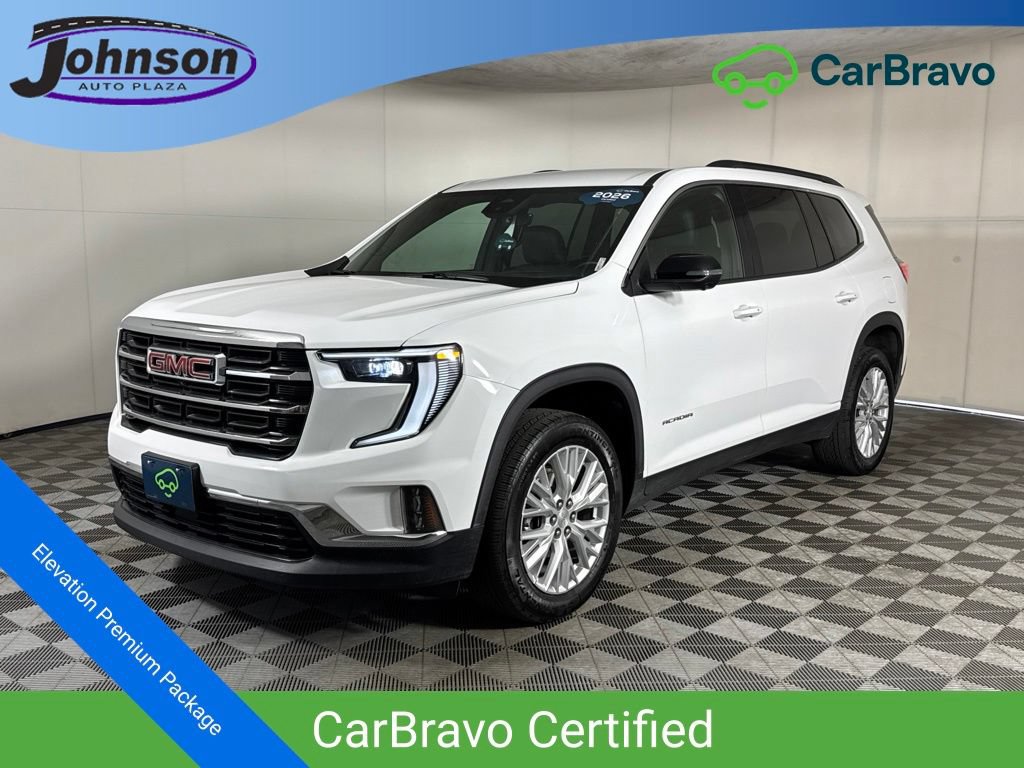 Certified 2026 GMC Acadia Elevation w/ Elevation Premium Package AWD/4WD image 1