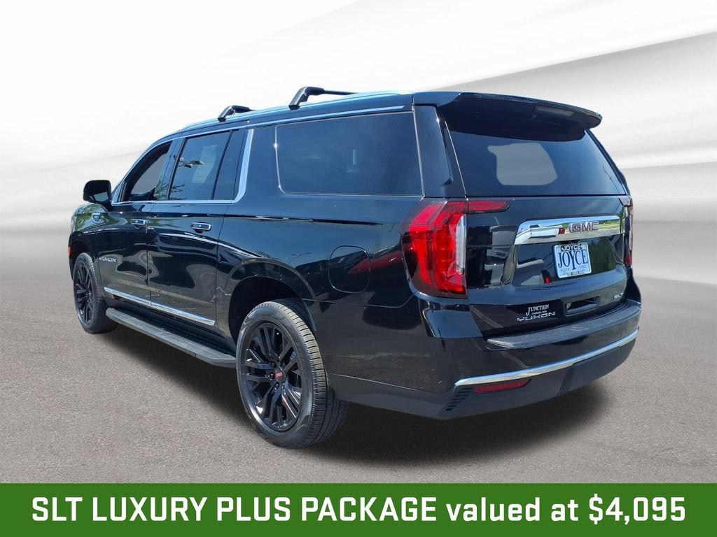 Certified 2021 GMC Yukon XL SLT w/ SLT Luxury Plus Package AWD/4WD image 3