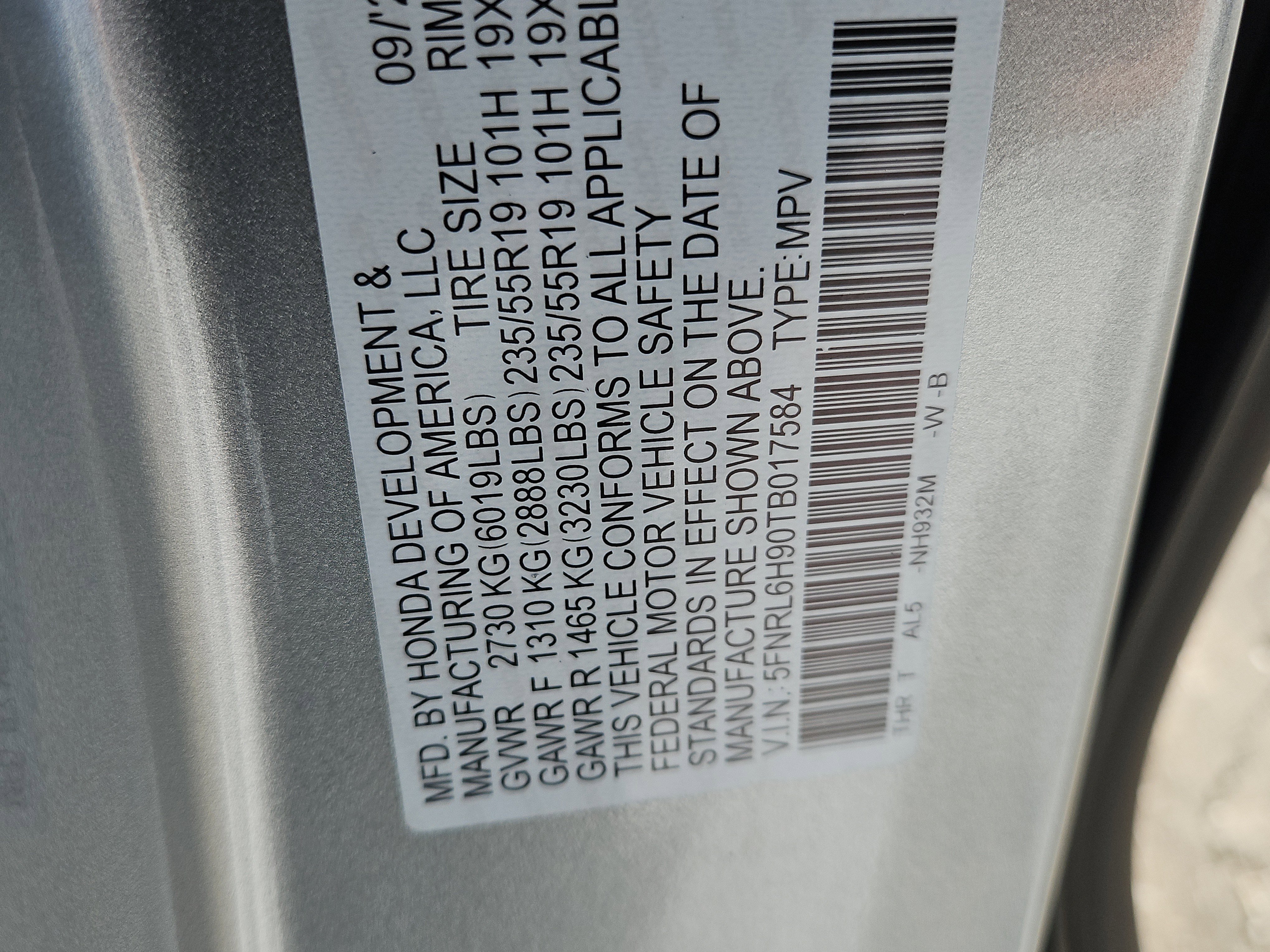 New 2026 Honda Odyssey Elite image 26