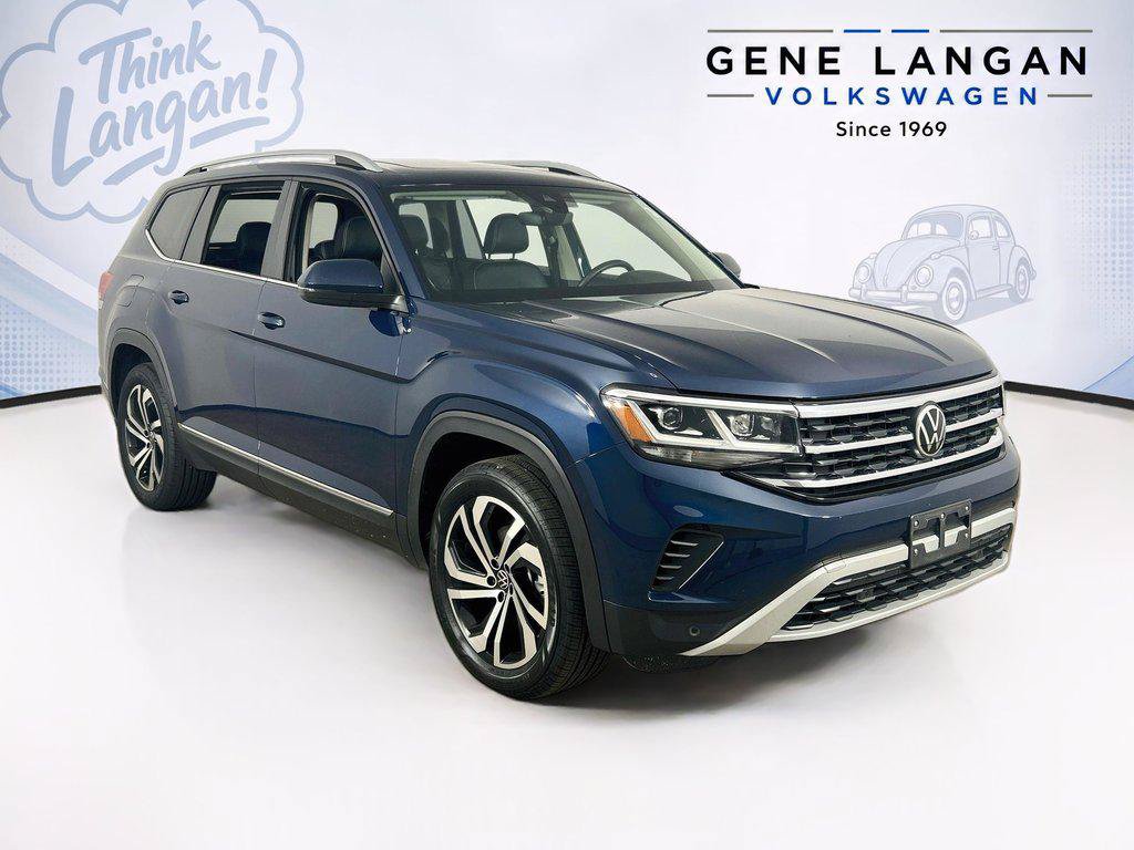 Used 2022 Volkswagen Atlas SEL AWD/4WD image 3