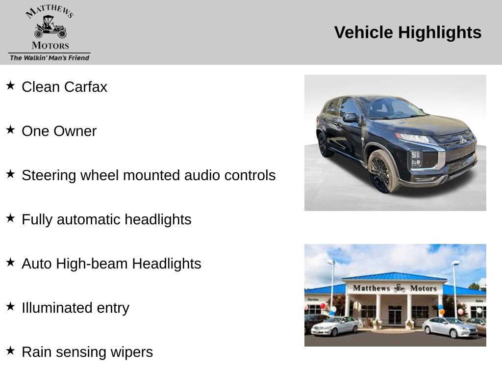 Used 2025 Mitsubishi Outlander Sport LE image 12