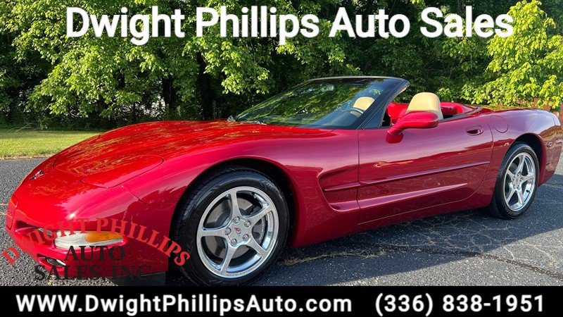 Used 2001 Chevrolet Corvette Convertible w/ Preferred Equipment Group2