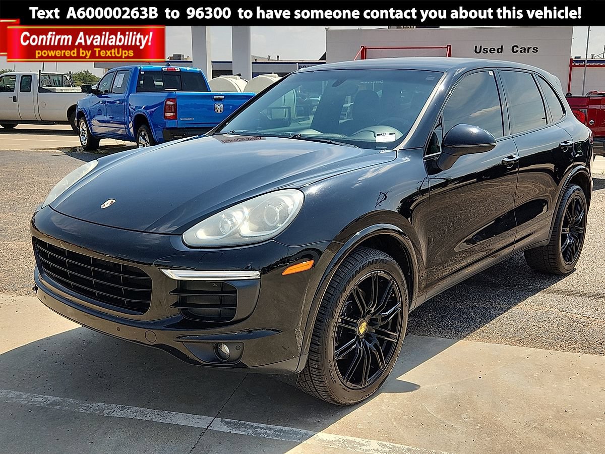 Used 2018 Porsche Cayenne Platinum Edition