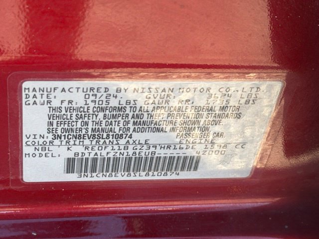 Used 2025 Nissan Versa SV FWD image 22
