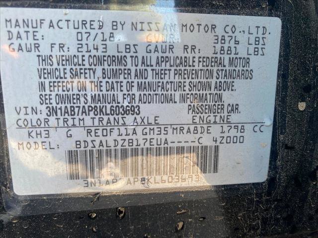 Used 2019 Nissan Sentra SV FWD image 19