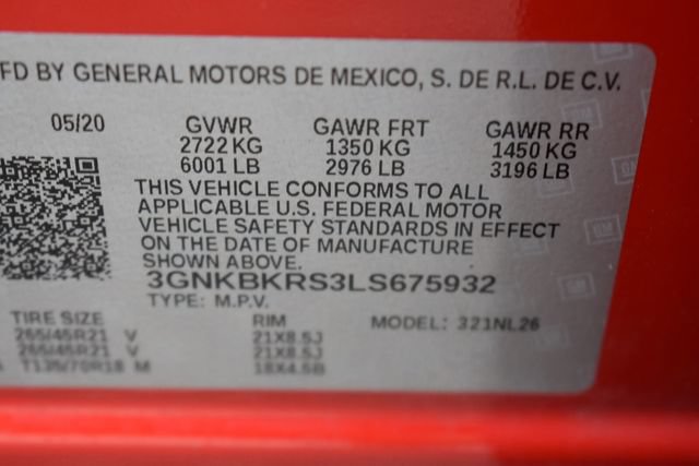 Certified 2020 Chevrolet Blazer RS AWD/4WD image 45