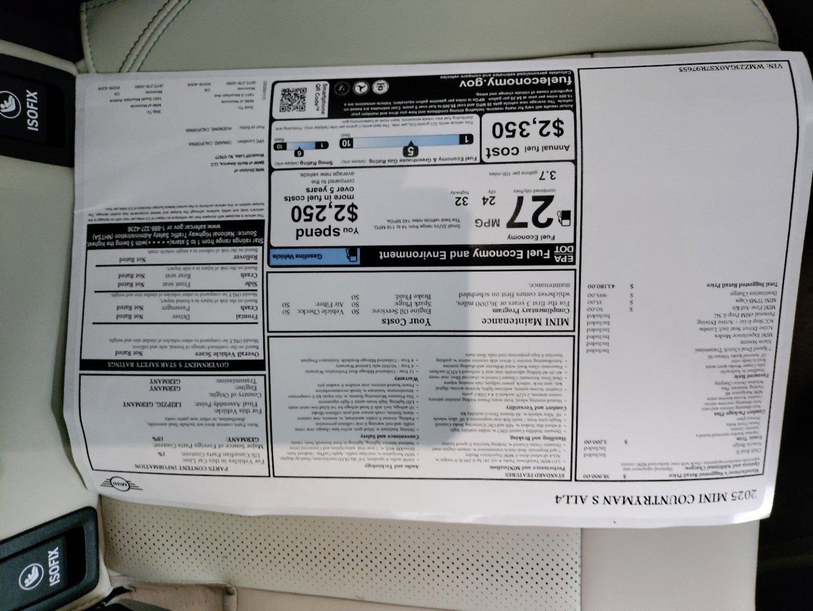 New 2025 MINI Cooper Countryman S image 23