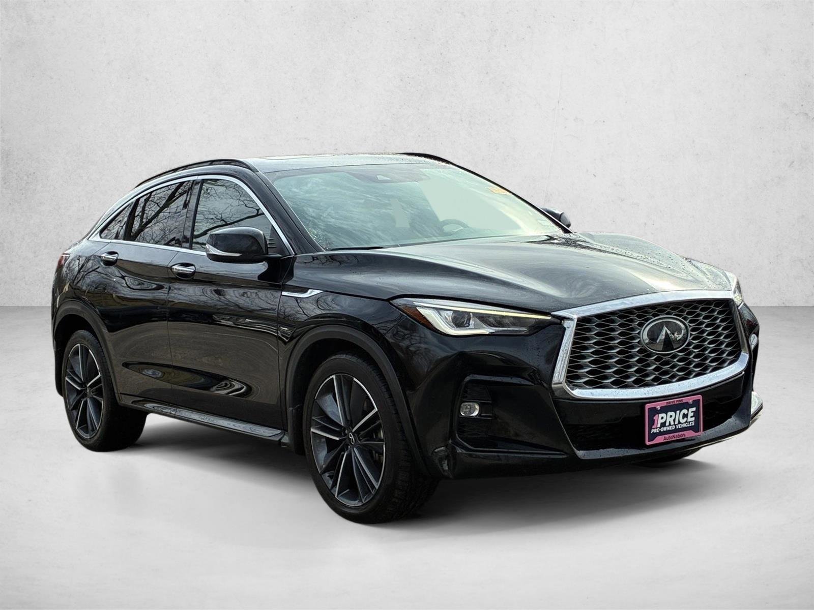 Used 2023 INFINITI QX55 Luxe w/ Cargo Package AWD/4WD video 3