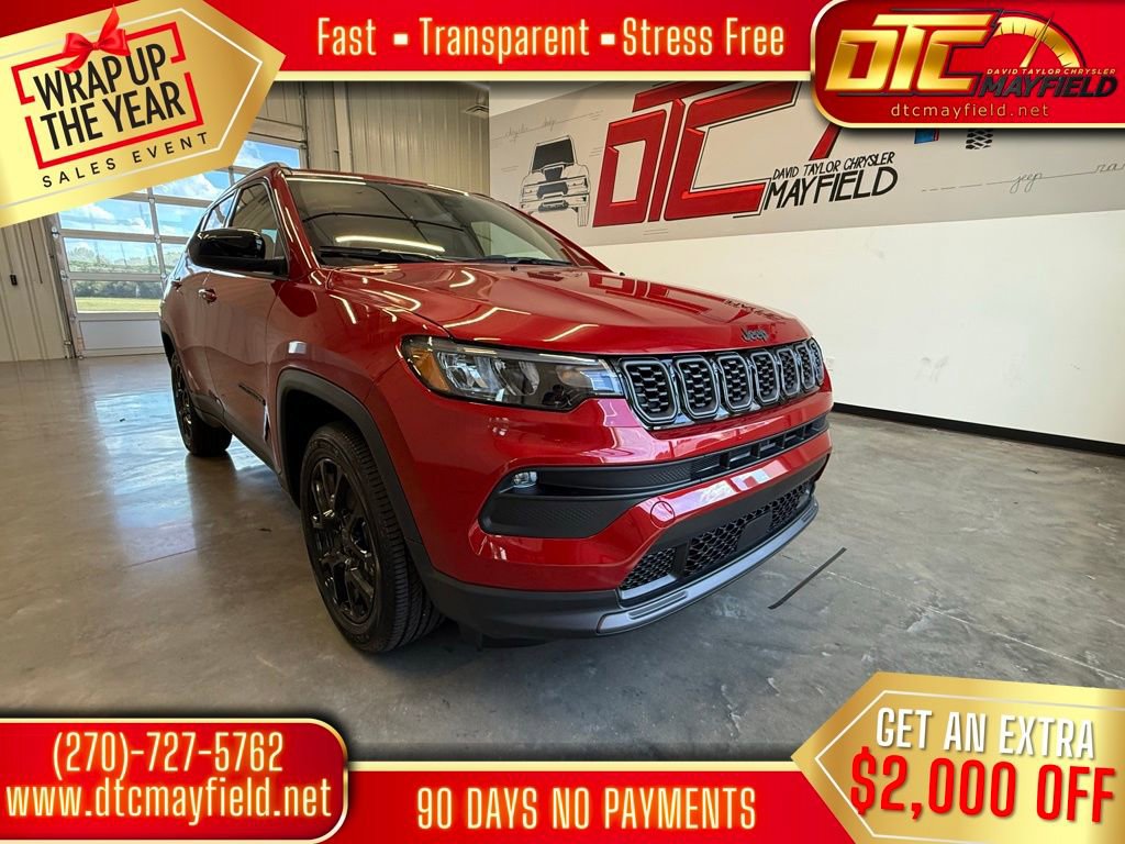 New 2026 Jeep Compass Latitude w/ Quick Order Package 29K image 1