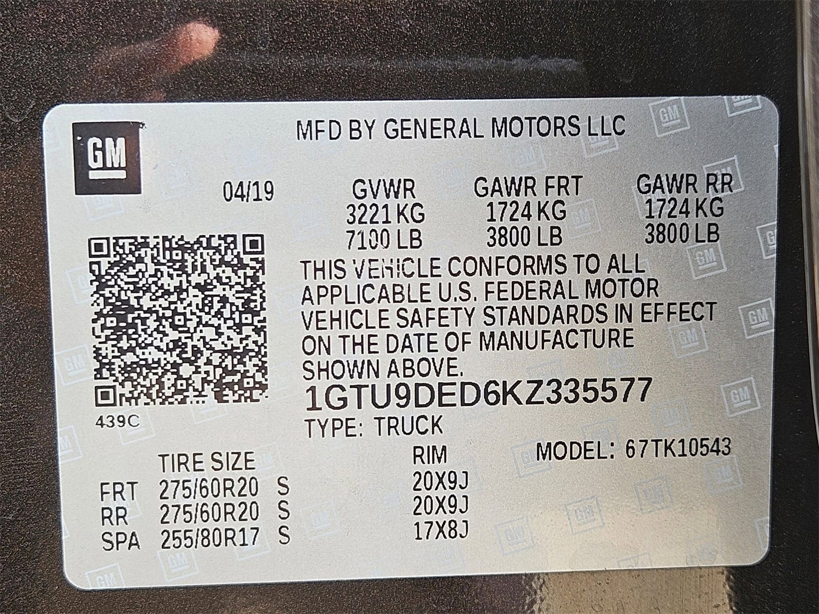 Used 2019 GMC Sierra 1500 SLT w/ SLT Premium Plus Package image 27