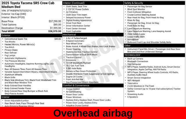 Used 2025 Toyota Tacoma SR5 RWD image 32
