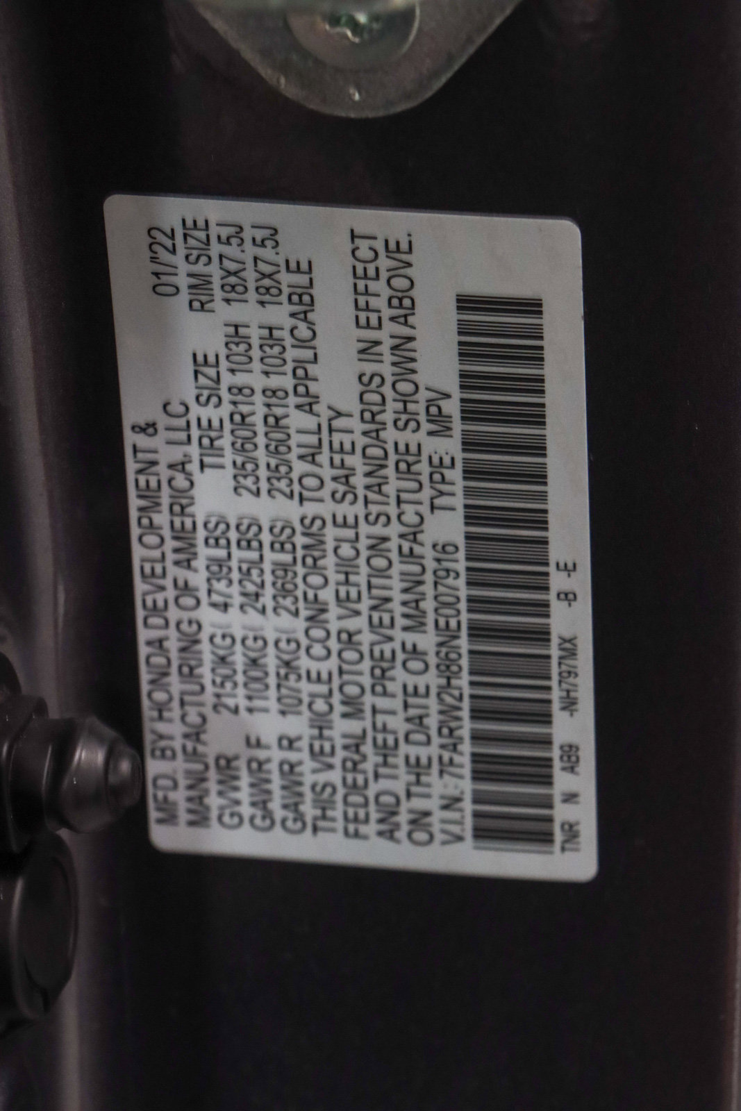 Used 2022 Honda CR-V EX-L image 33