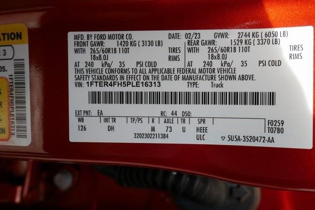 Used 2023 Ford Ranger Lariat w/ Trailer Tow Package image 27