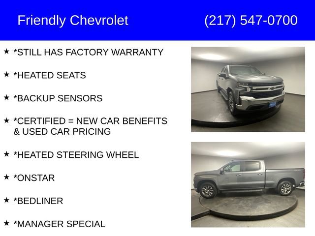Certified 2021 Chevrolet Silverado 1500 LT w/ Convenience Package II AWD/4WD image 12