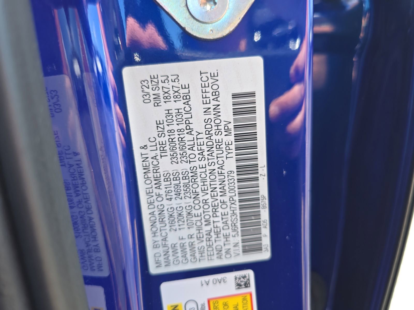 Certified 2023 Honda CR-V EX-L image 31