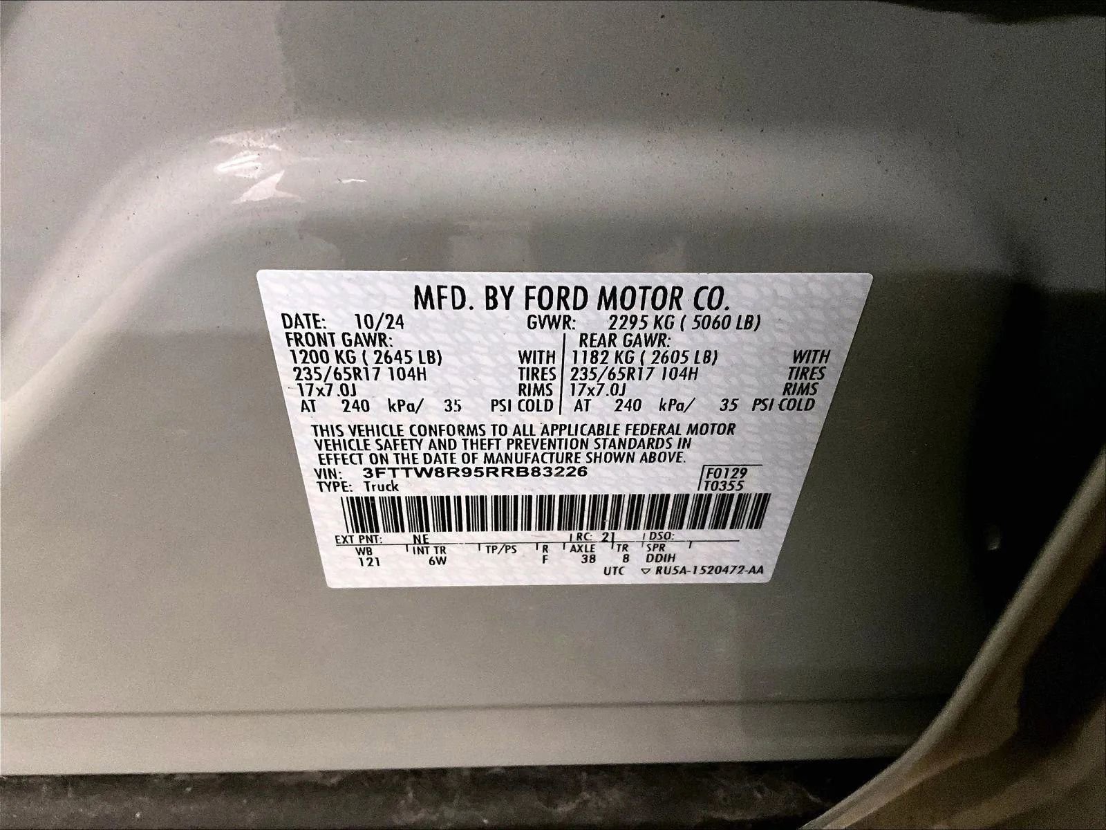 Certified 2024 Ford Maverick Tremor w/ Tremor Off-Road Package AWD/4WD image 33