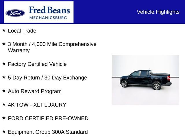 Certified 2024 Ford Maverick XLT w/ XLT Luxury Package image 5