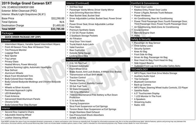 Used 2019 Dodge Grand Caravan SXT FWD image 5