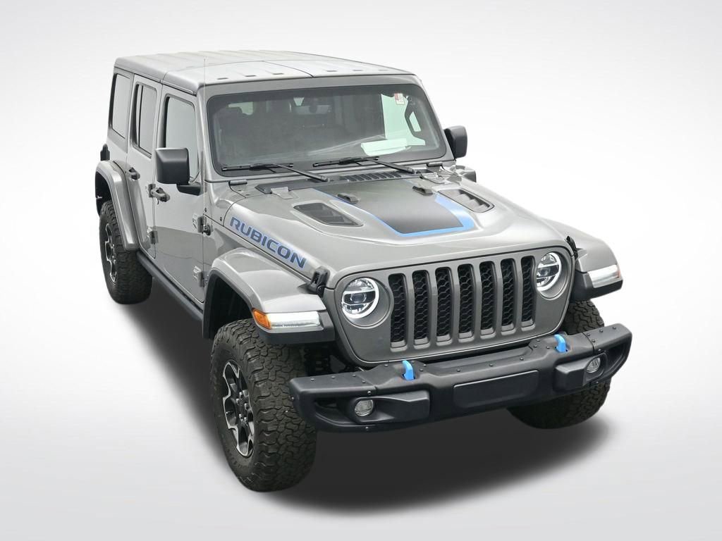 Used 2021 Jeep Wrangler Unlimited Rubicon 4xe w/ Steel Bumper Group AWD/4WD image 23