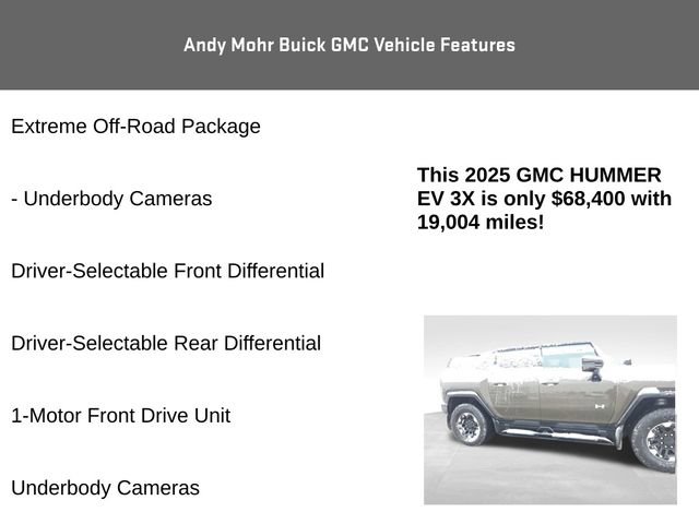 Used 2025 GMC Hummer EV 3X w/ Extreme Off-Road Package image 12