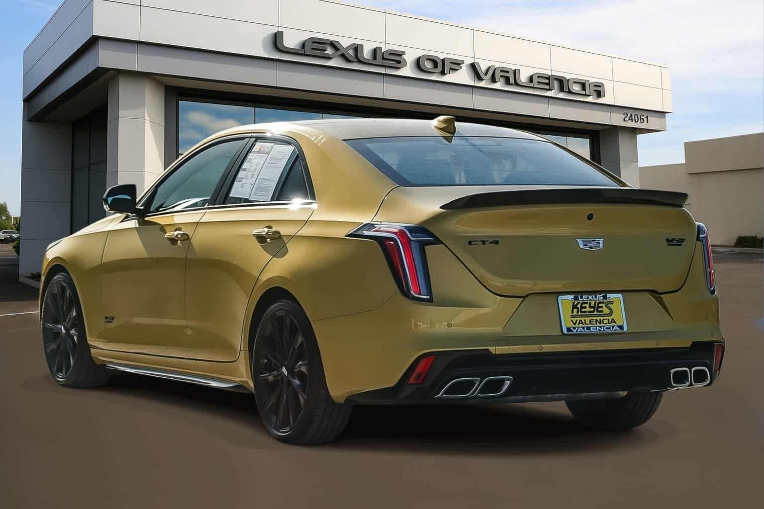 Used 2025 Cadillac CT4 V RWD image 2