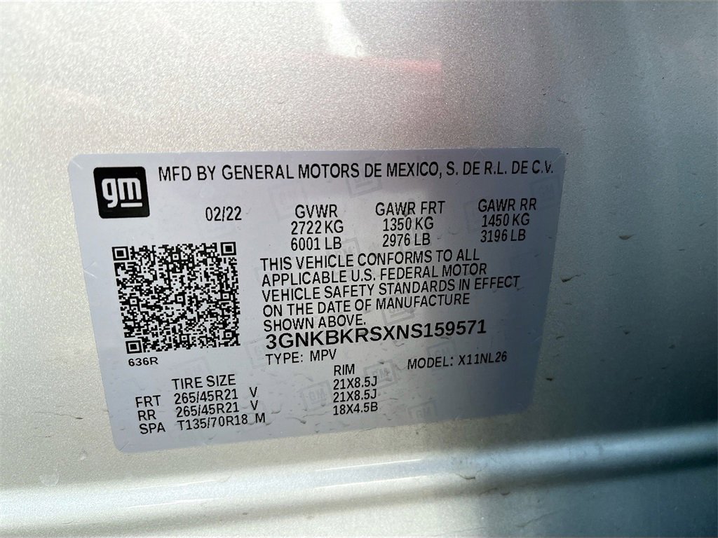 Used 2022 Chevrolet Blazer RS w/ Enhanced Convenience Package image 32