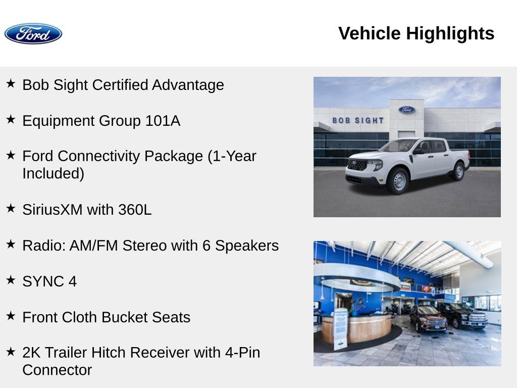 New 2026 Ford Maverick XL w/ Equipment Group 101A AWD/4WD image 2