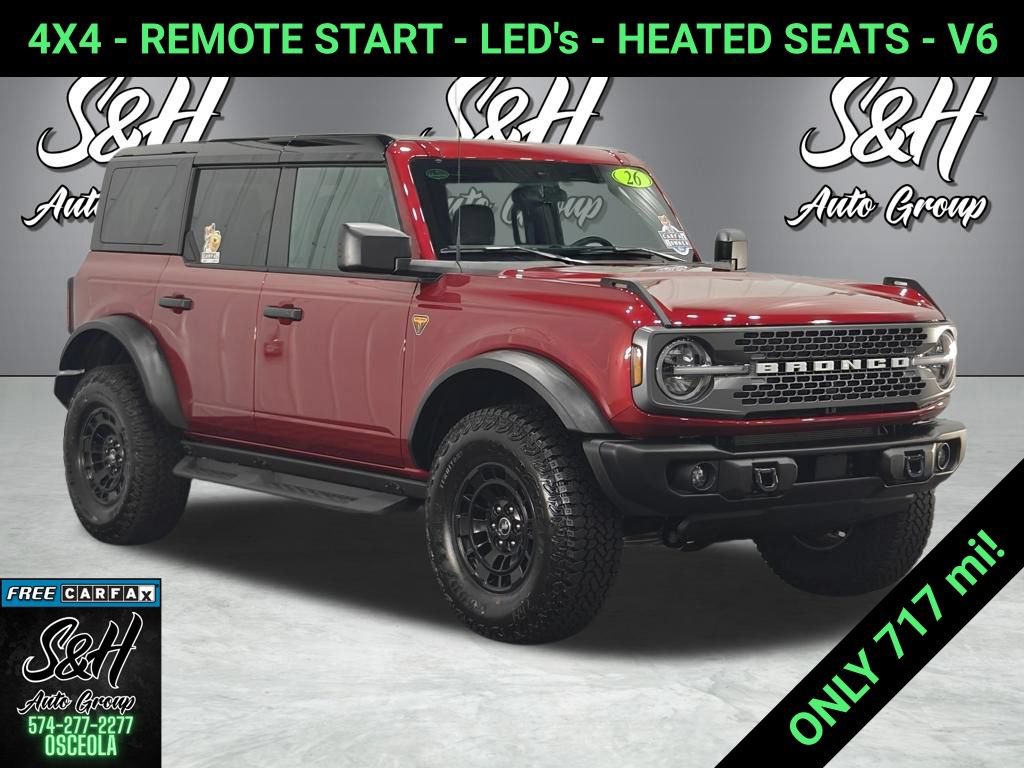 Used 2026 Ford Bronco Badlands w/ Sasquatch Package AWD/4WD video 1