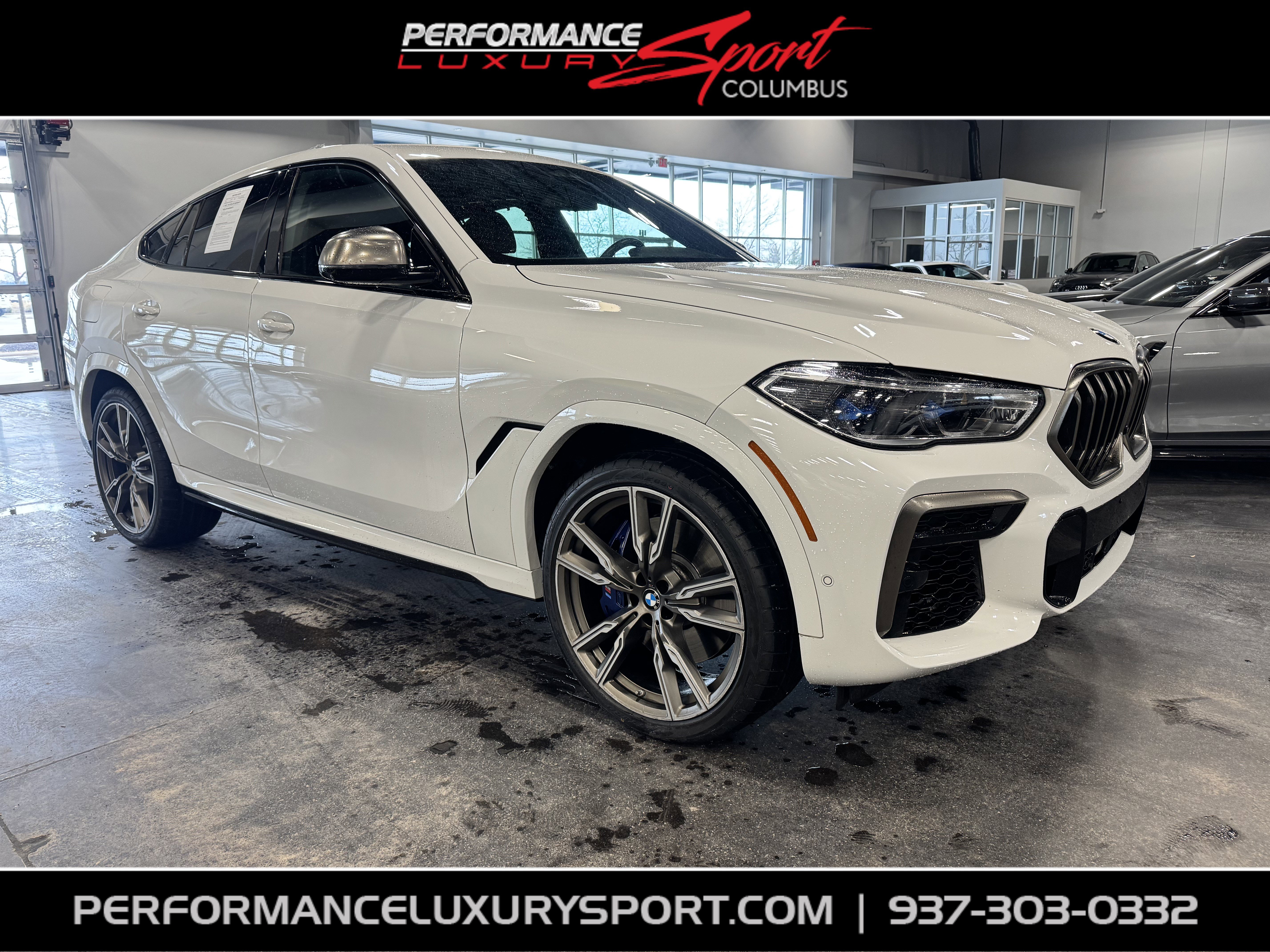 Used 2022 BMW X6 M50i w/ Executive Package image 1