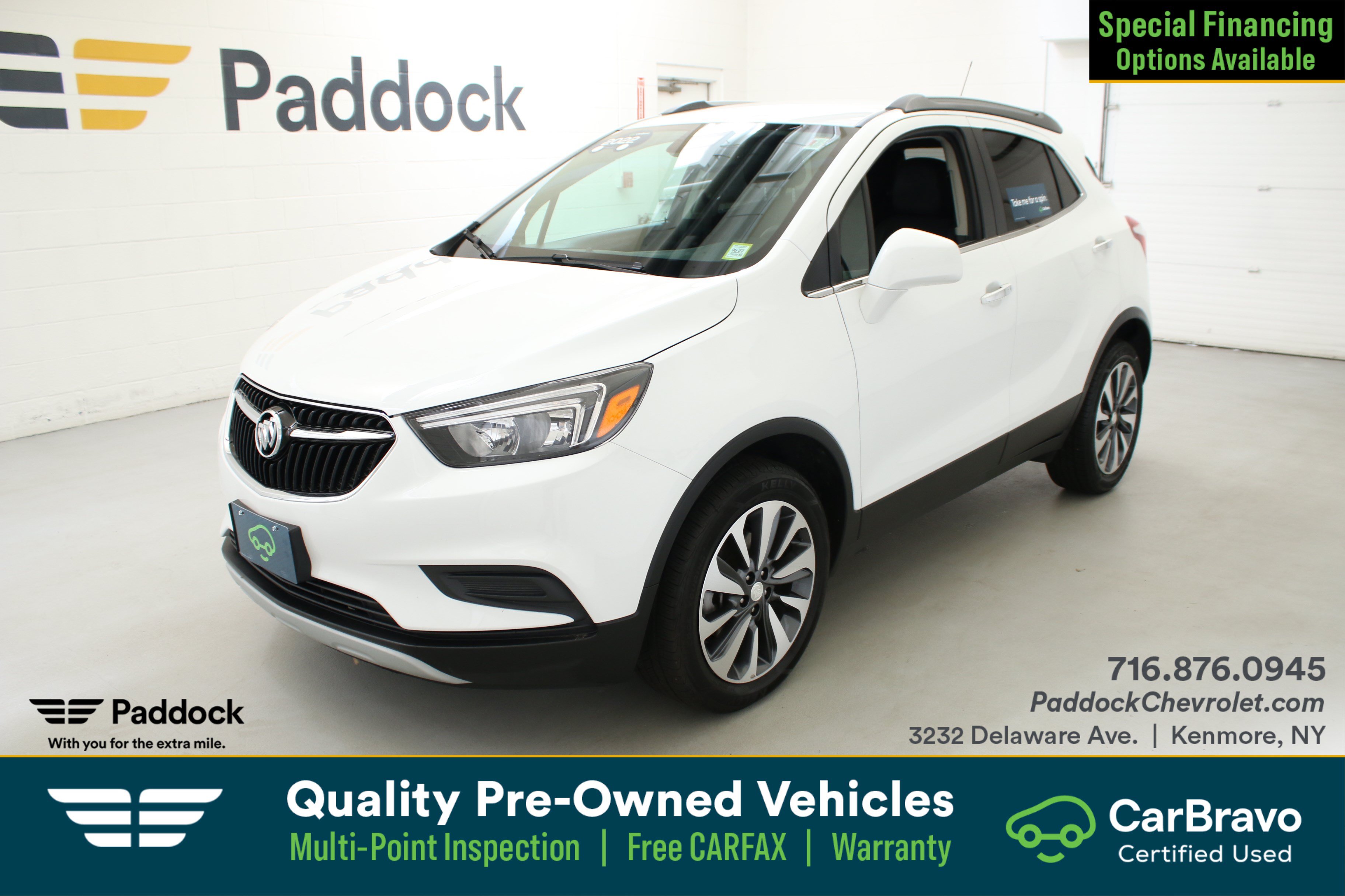 Certified 2022 Buick Encore Preferred w/ Safety Package AWD/4WD image 1