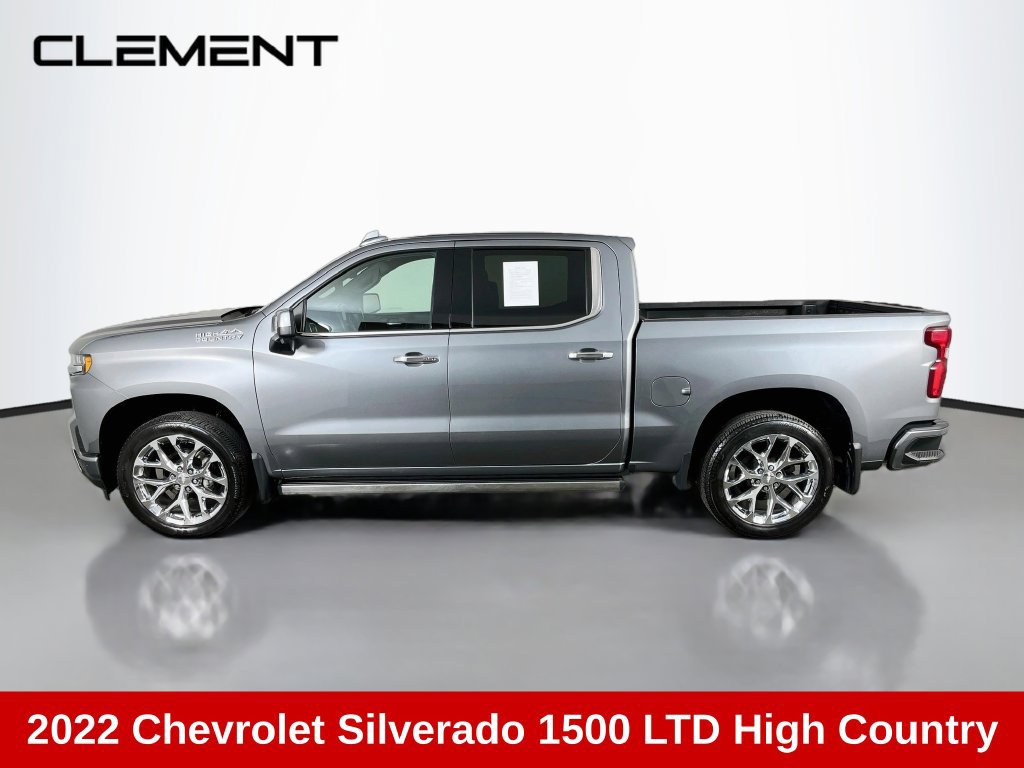 Used 2022 Chevrolet Silverado 1500 High Country w/ Technology Package AWD/4WD image 4