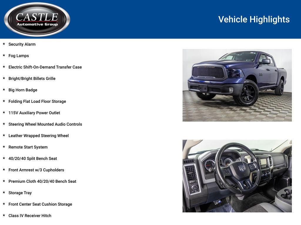 Used 2015 RAM 1500 Big Horn image 8
