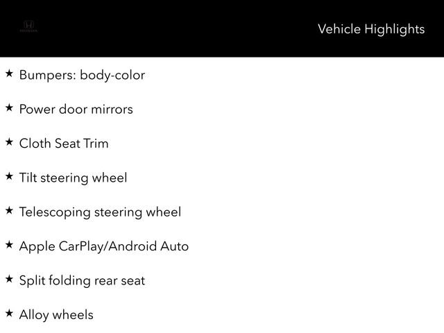 Certified 2025 Honda HR-V LX image 38