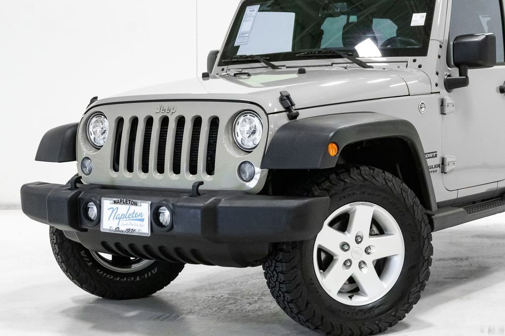 Used 2017 Jeep Wrangler Unlimited Sport w/ Quick Order Package 24S image 2