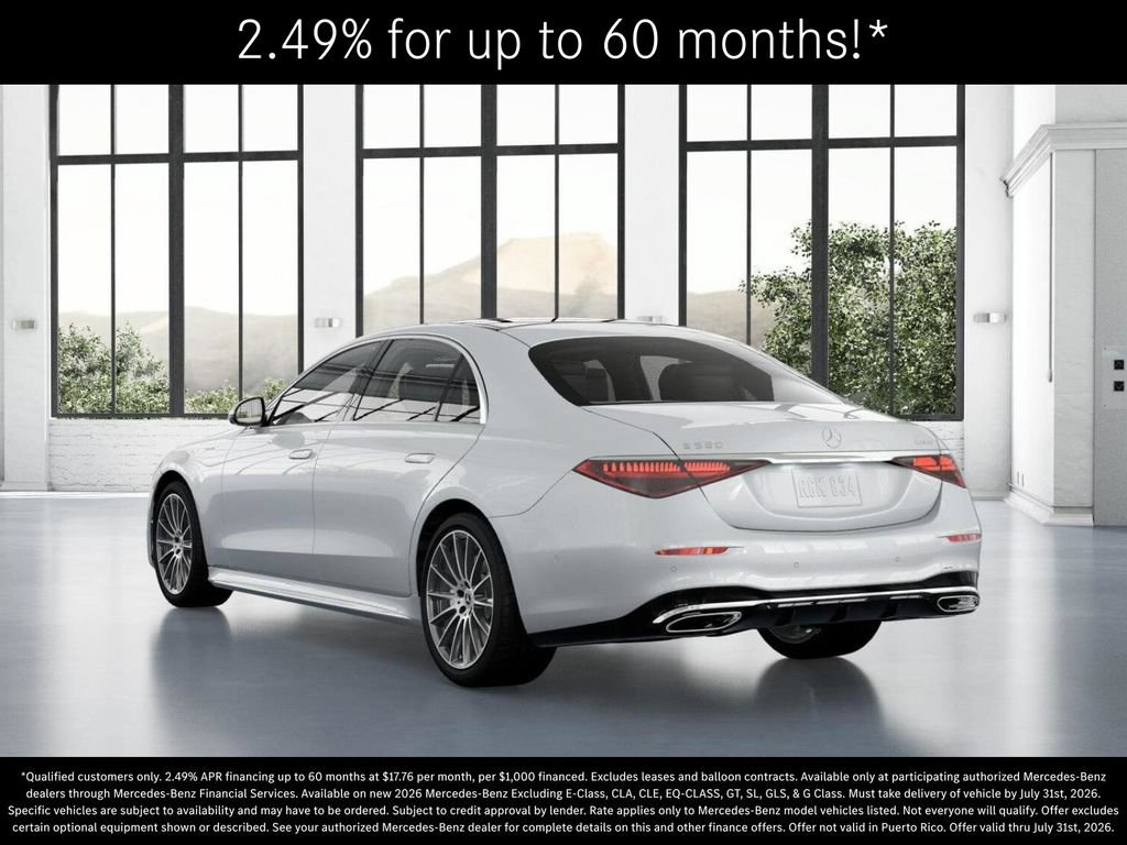 New 2026 Mercedes-Benz S 580 4MATIC Sedan image 28