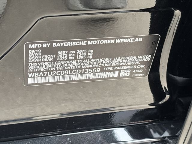 Used 2020 BMW 750i xDrive w/ Executive Package image 35