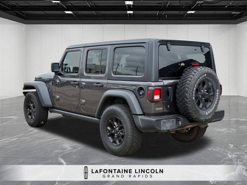 Used 2020 Jeep Wrangler Unlimited Sport AWD/4WD image 3