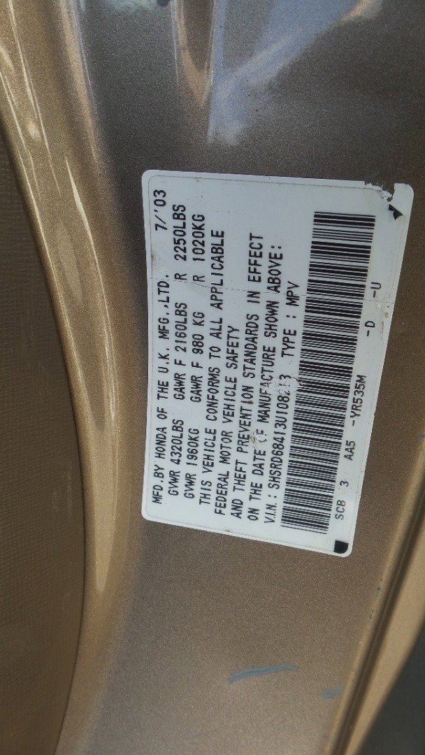 Used 2003 Honda CR-V LX image 34