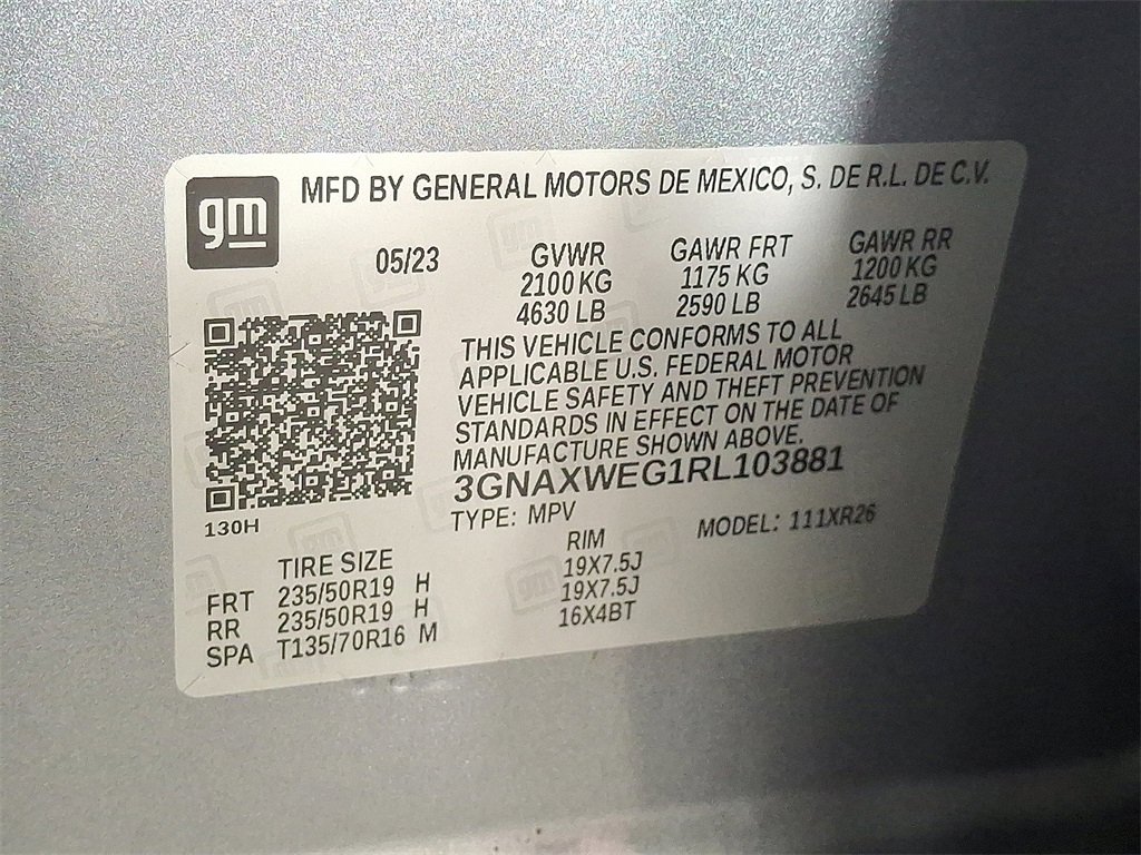 Certified 2024 Chevrolet Equinox RS image 26