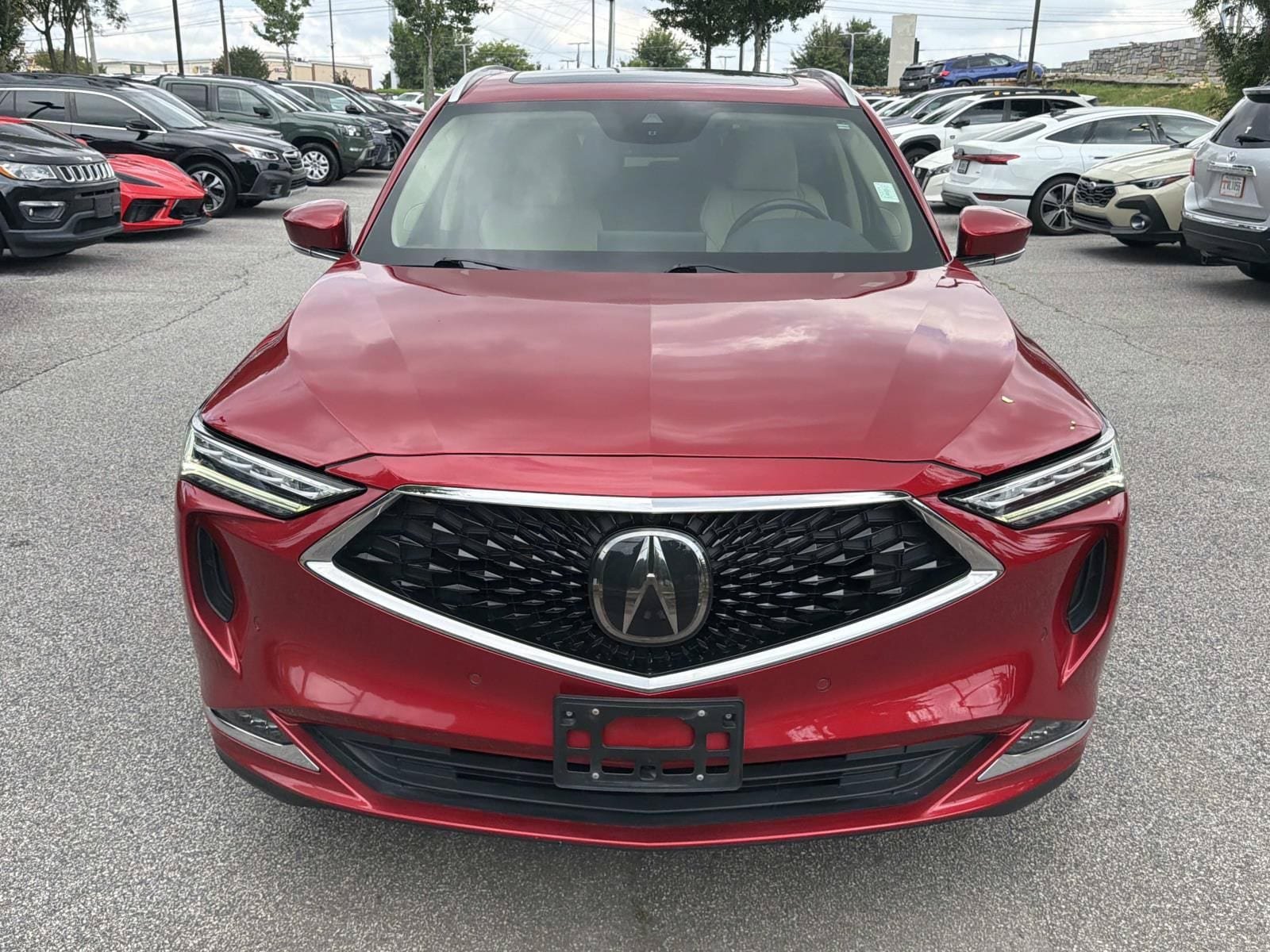 Used 2022 Acura MDX w/ Advance Package AWD/4WD image 2