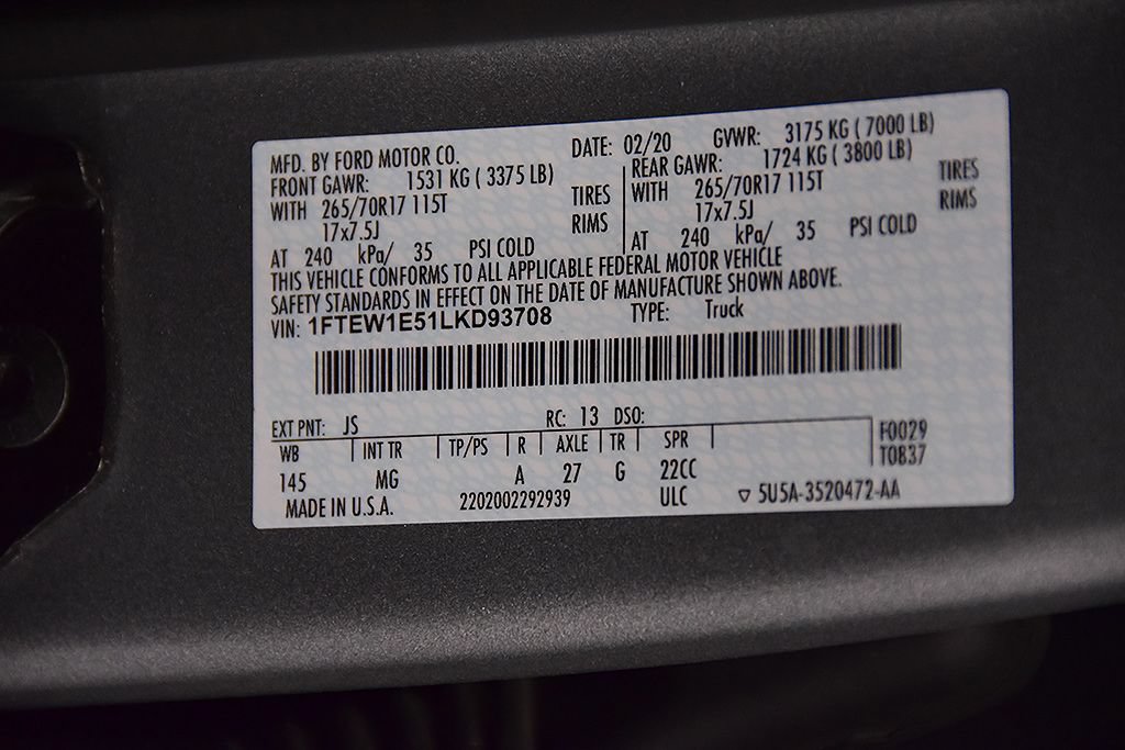 Used 2020 Ford F150 XLT AWD/4WD image 17