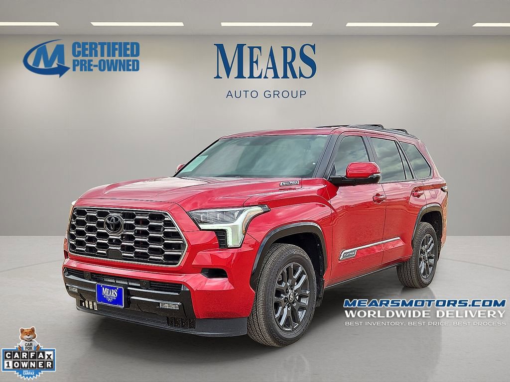 Used 2026 Toyota Sequoia Platinum image 1