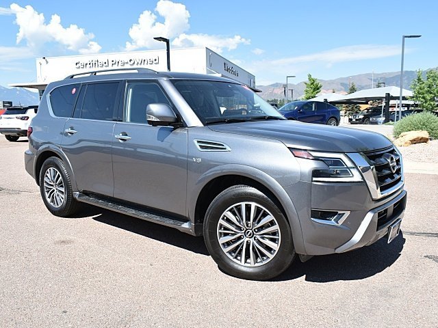 Used 2022 Nissan Armada SL w/ Captain's Chairs Package