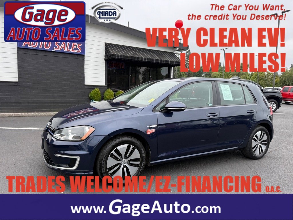 Used 2016 Volkswagen e-Golf SE image 1