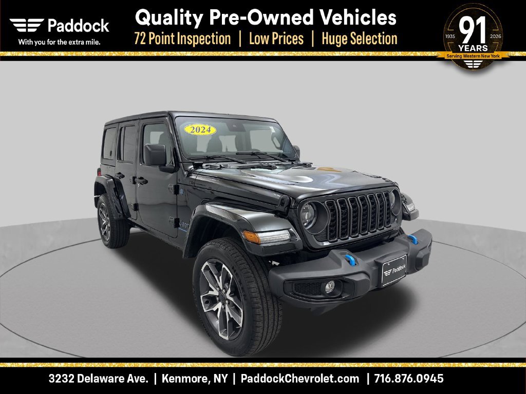 Used 2024 Jeep Wrangler Unlimited w/ Convenience Group AWD/4WD 360° Tour